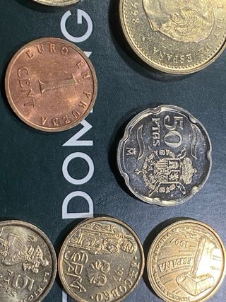 62 Monedas España ( muy buen estado y PRUEBA