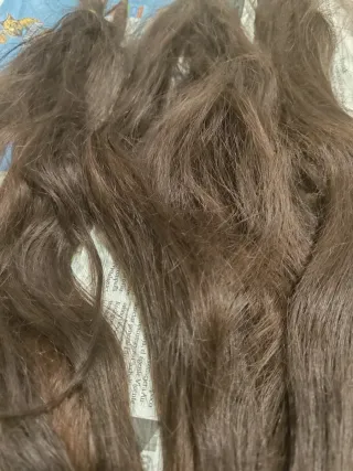 Mallas de pelo natural para moños de fallera