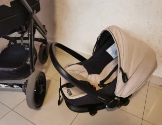 Conjunto carrito bebé y silla coche