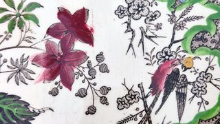 Fuente grande de porcelana “Mellor, Venables Co.”