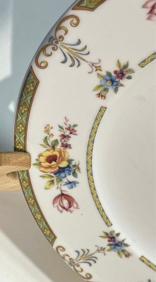 PLATOS DE PORCELANA BIDASOA.