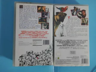 2 Películas VHS 101 Dálmatas y 102 Dálmatas