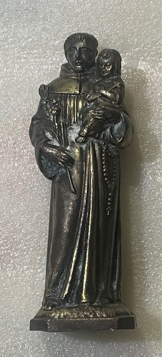 Figura San Antonio de Padua,10x3 cm Arte Religioso