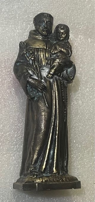 Figura San Antonio de Padua,10x3 cm Arte Religioso