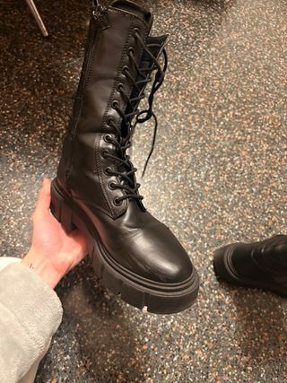 Botas negras talla 38