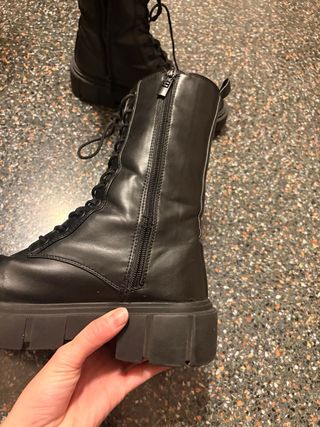 Botas negras talla 38