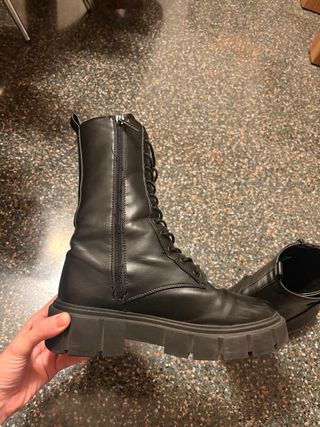 Botas negras talla 38