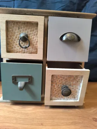 Cajonera de madera, ideal porta llaves NUEVO