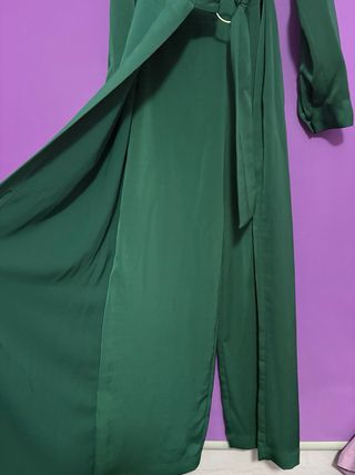 Mono verde Zara largo