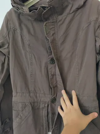 Giacca Fornarina vintage stile utility marrone