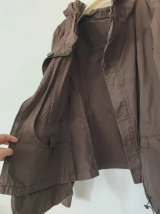 Giacca Fornarina vintage stile utility marrone