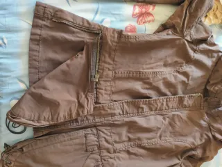 Giacca Fornarina vintage stile utility marrone