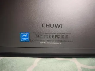 Chuwi Ubook Ordenador Portátil Negro