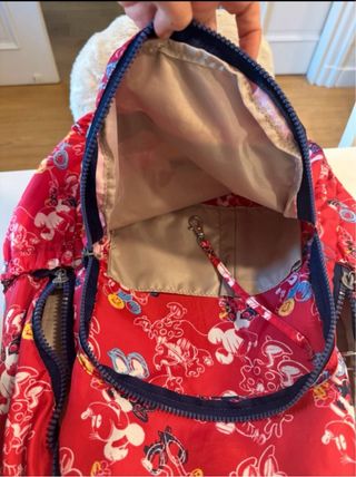 Mochila Kipling niña Mickey Mouse