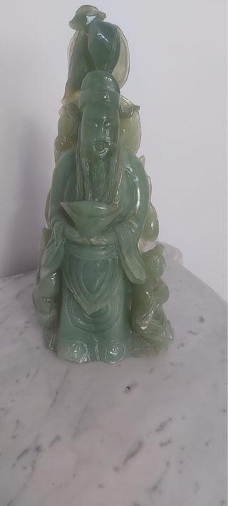 Figura china jade piedra tallada