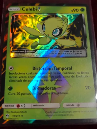 Celebi LOT 19 Pokémon Sol y Luna