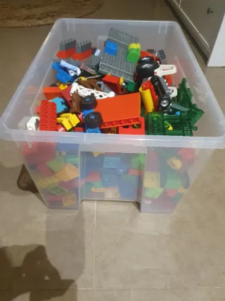Lote 450 piezas LEGO Duplo usadas