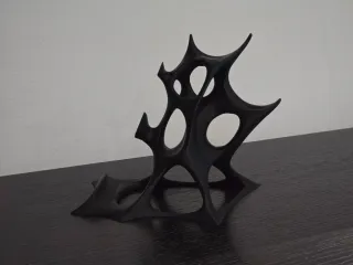 Suporte telemóvel orgânico preto