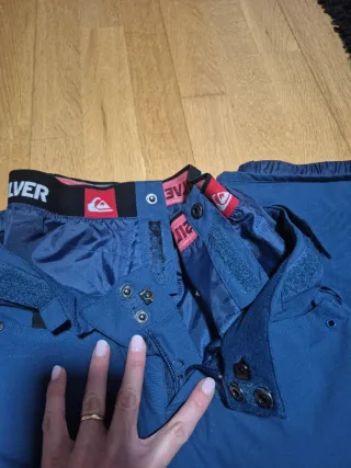Pantalón Quiksilver Nieve Niño Azul