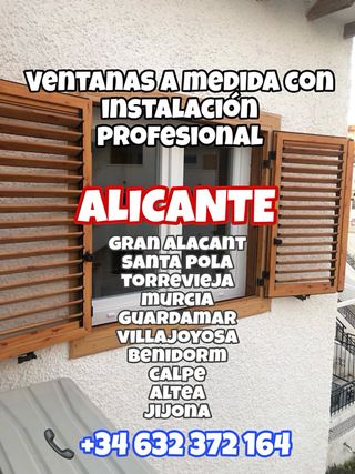 Ventanas & balconeras a medida con instalación