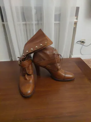 Botas Polo Ralph Lauren Marrón Talla 39