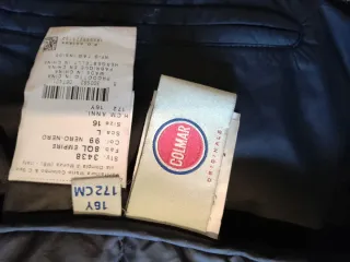 Giubbotto Colmar Unisex Nero(SOLO OER OGGI)