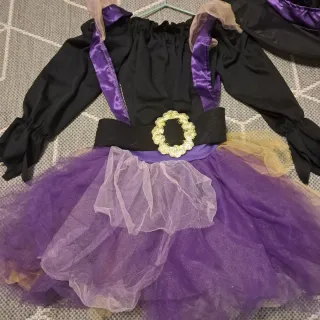 Disfraz Bruja Tutú infantil Talla 5-6