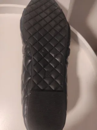 Zapatos planos mujer negros y beige