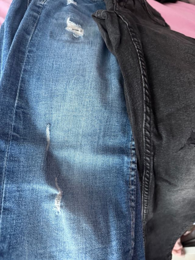 Lote 7 Pantalones Zara, Benetton, Desigual, Boboli