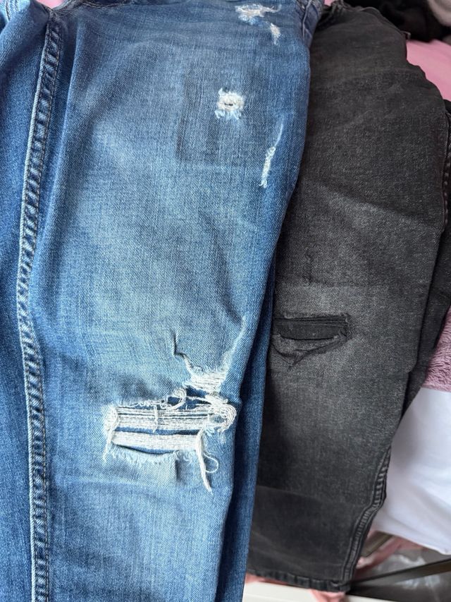 Lote 7 Pantalones Zara, Benetton, Desigual, Boboli