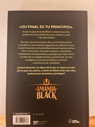 Libro Amanda Black