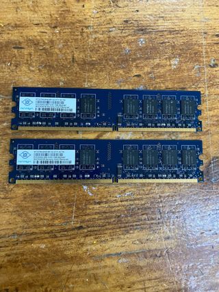 2x Memoria RAM Nanya