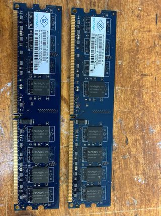 2x Memoria RAM Nanya
