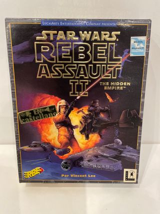 Star Wars Rebel Assault II PC CD-ROM Juego Vintage