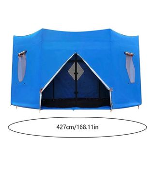 Fundas para cama elástica azul