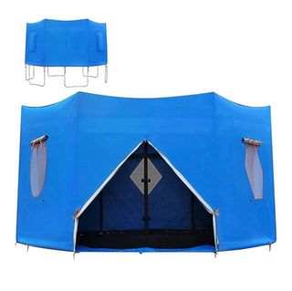 Fundas para cama elástica azul