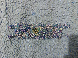 Pulsera de piedras naturales y abalorios