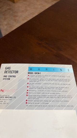 DETECTOR Y CONTROLADOR DE GAS NEWTEC