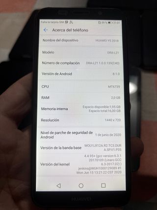 Varios modelos Huawei, LG,Redmi  y Mi