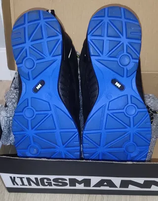 Zapato de Seguridad Kingsman Negro/Azul