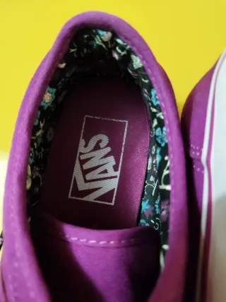 Zapatillas Vans Moradas Talla 37