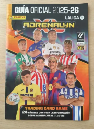 Guía Oficial Adrenalyn XL 2025-26 Panini