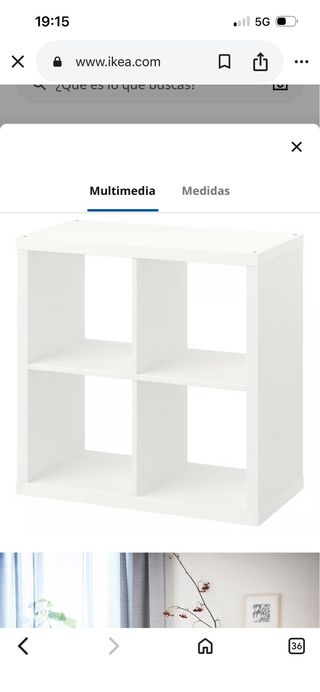 Estantería Ikea Blanca