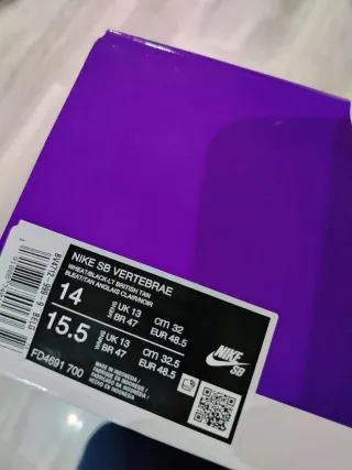 Scarpe Nike SB Vertebrae Beige/Blu