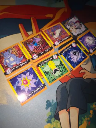 Cromos Pokémon Antiguos Varios