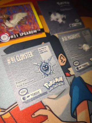 Cromos Pokémon Antiguos Varios