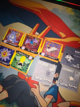 Cromos Pokémon Antiguos Varios
