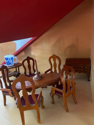 Casa de muñecas grande 3 plantas