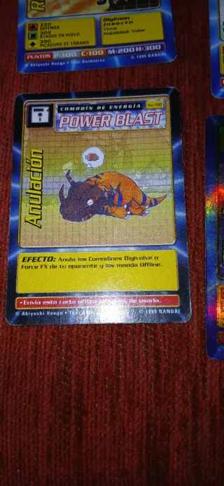 Cartas Digimon Colección