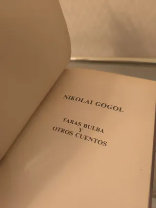 Taras Bilbao cuentos. Nicolai Gogol.